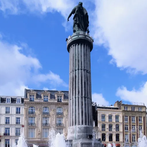 Photo de la place de Lille
