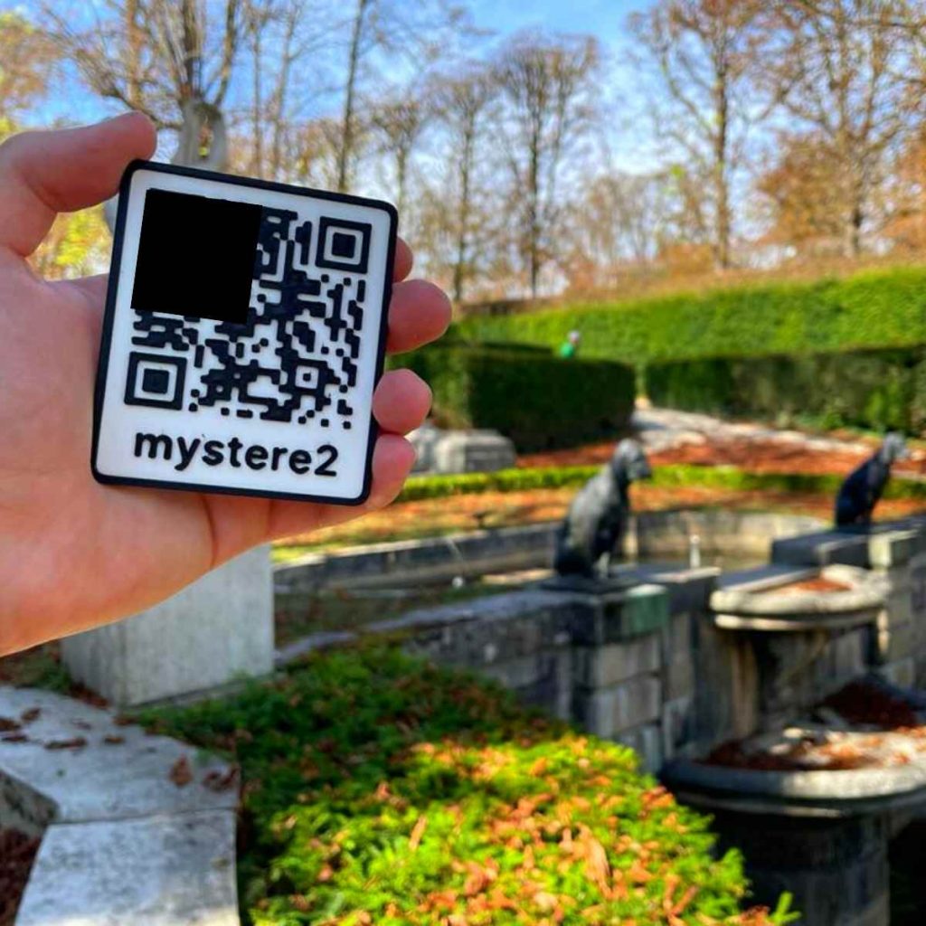 QR code dans la nature