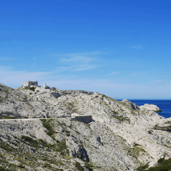 Photo des calanques à Marseille