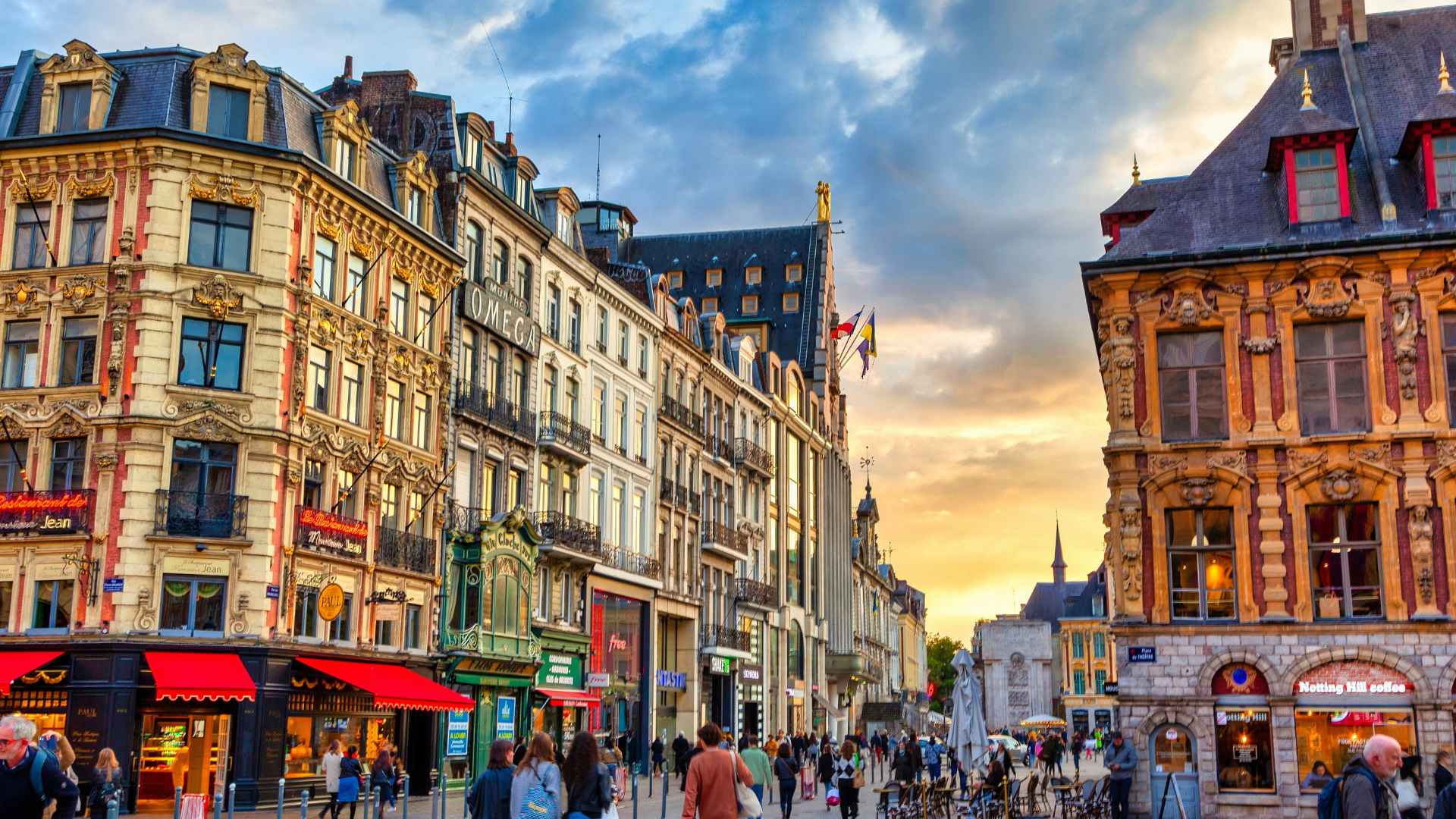 Photo du centre-ville de Lille