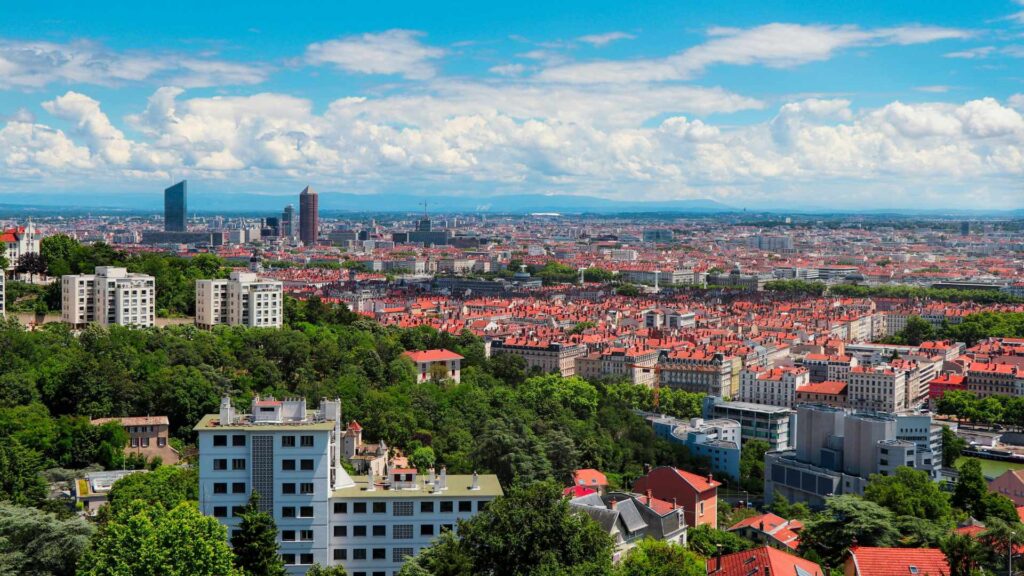 Photo panoramique de Lyon