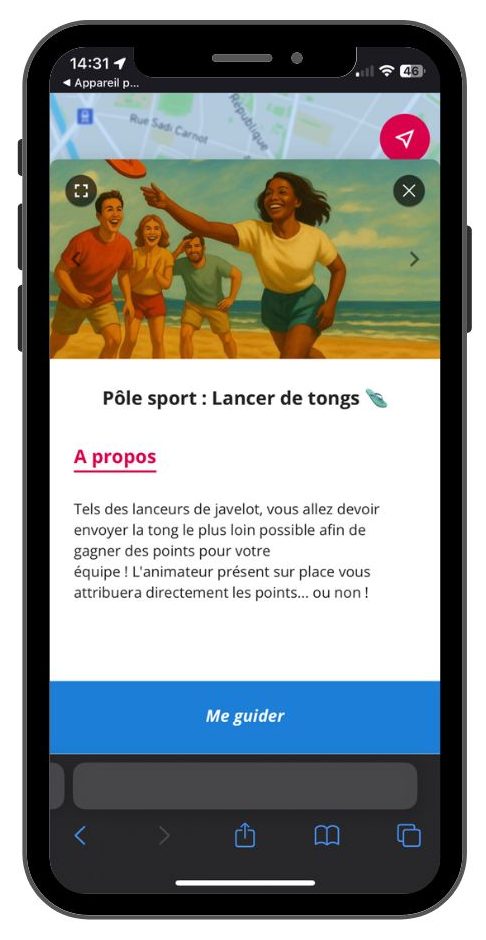 Mockup grand challenge de l'été