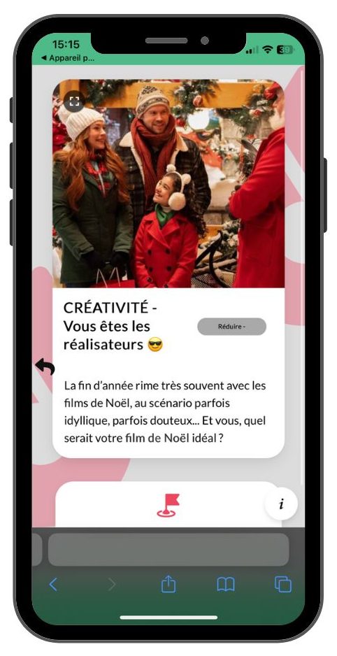 Mockup Grand Challenge de l'Hiver