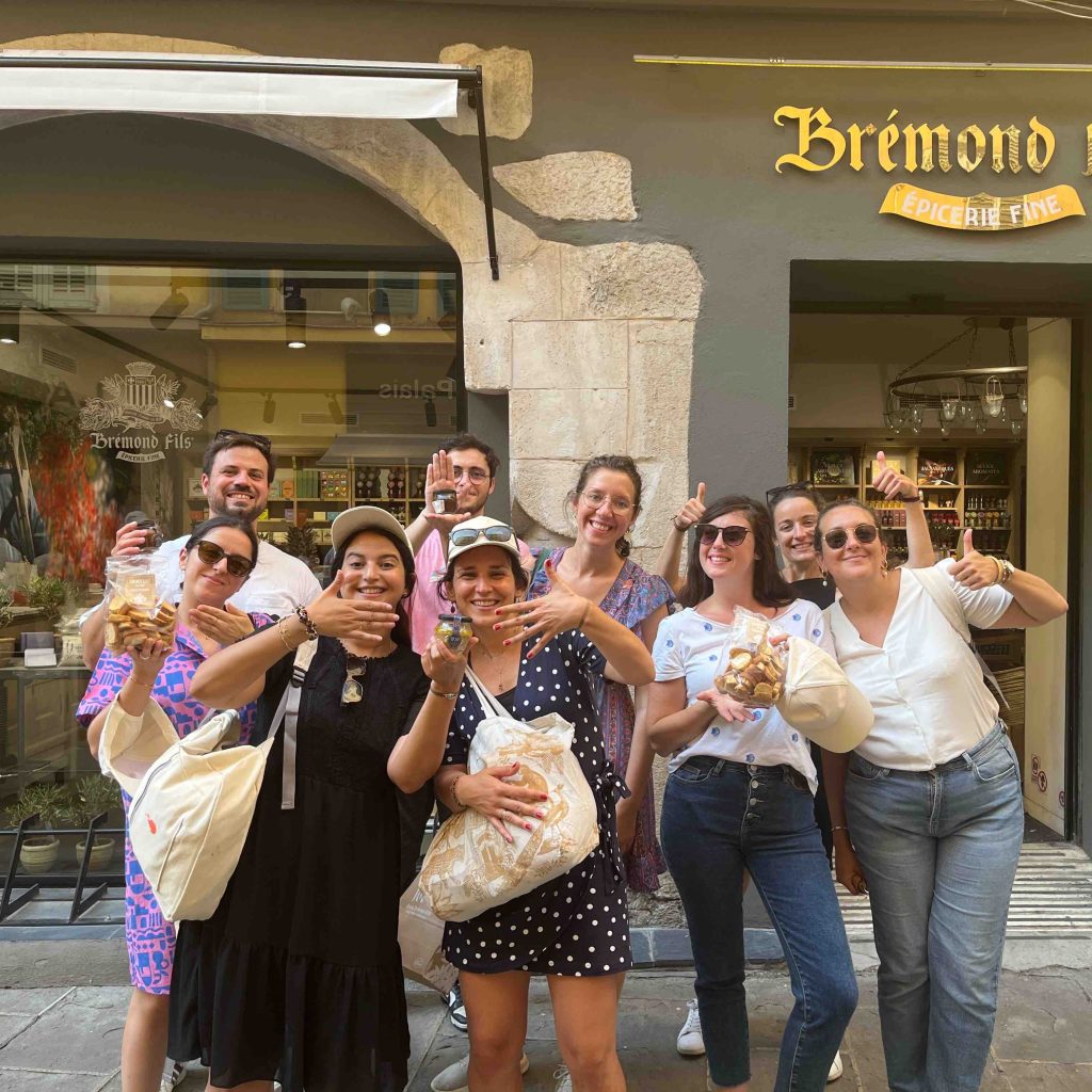 Dégustation dans une épicerie