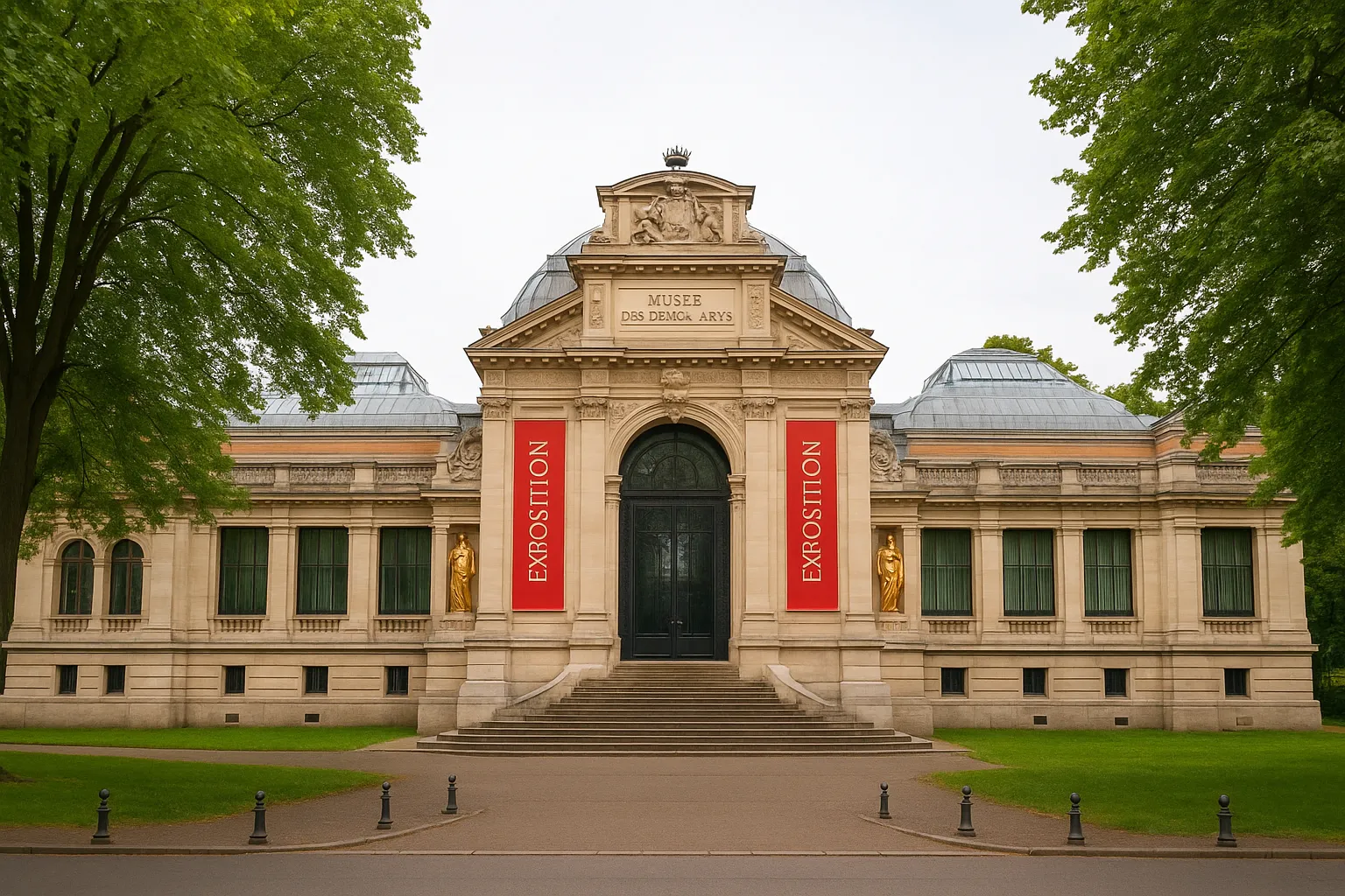Illustration du musée des beaux arts à Valenciennes