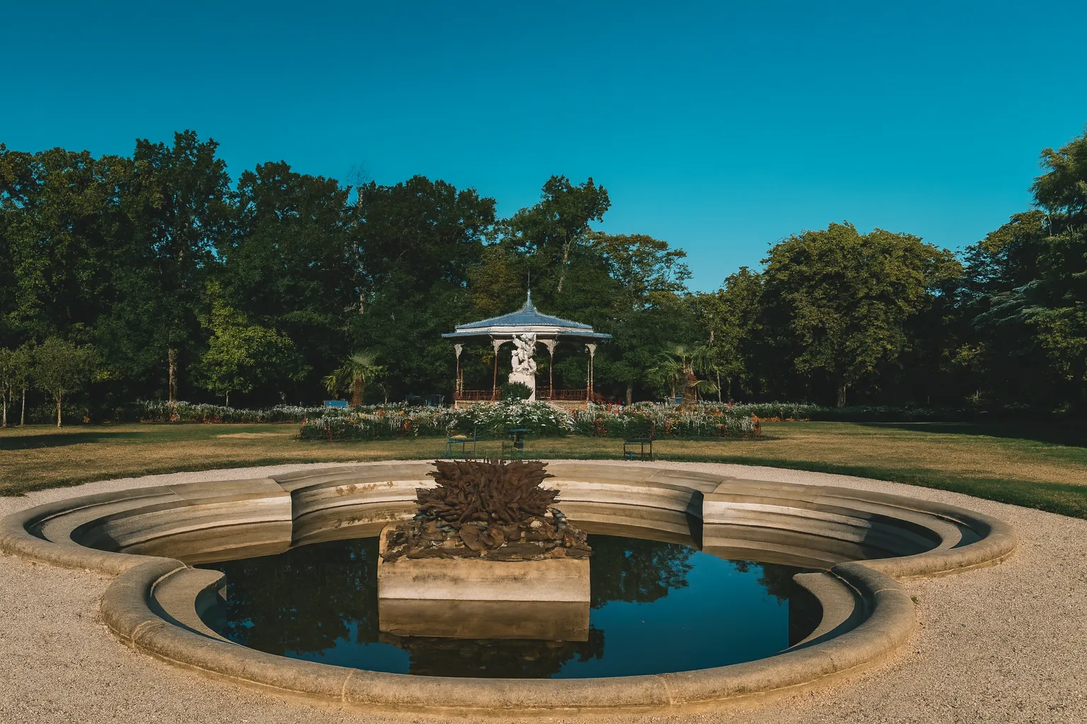 Le parc du Thabor à Rennes