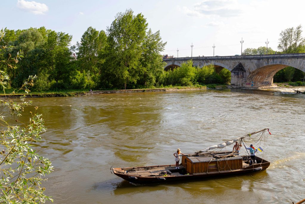 A Orléans, les bords de Loire