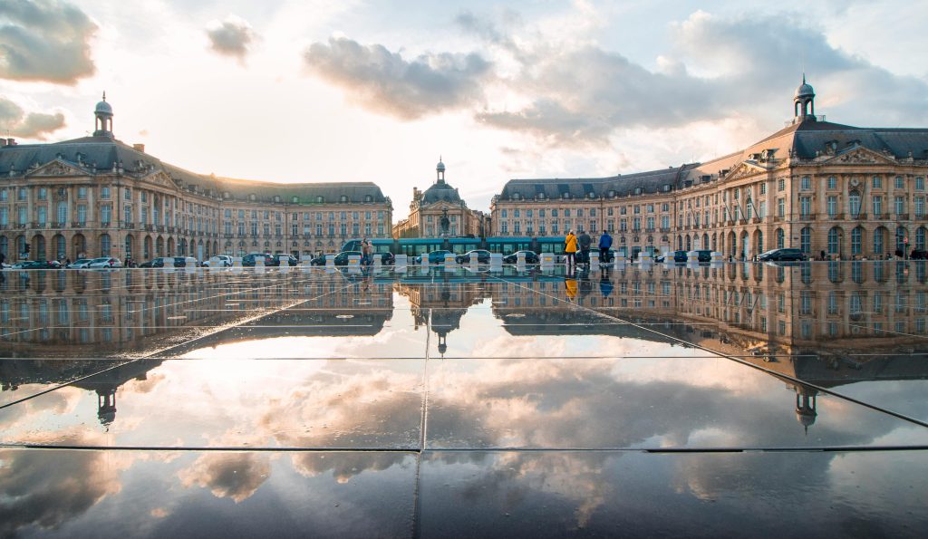 Image de la place de la Bourse à Bordeaux