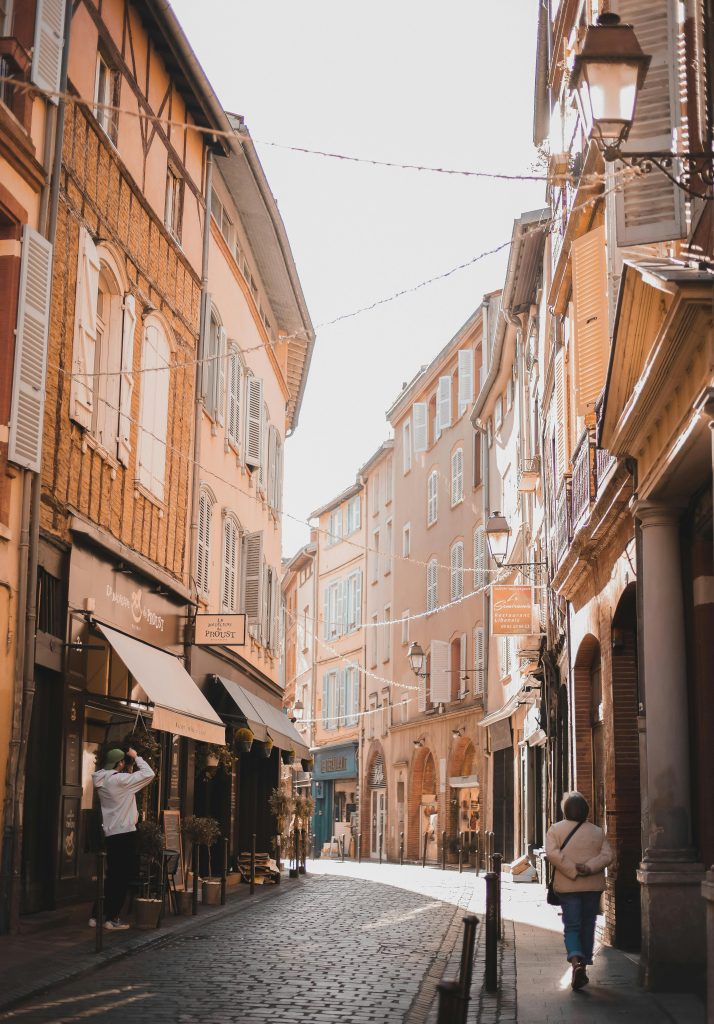 Photo du quartier des carmes, ruelles, centre-ville