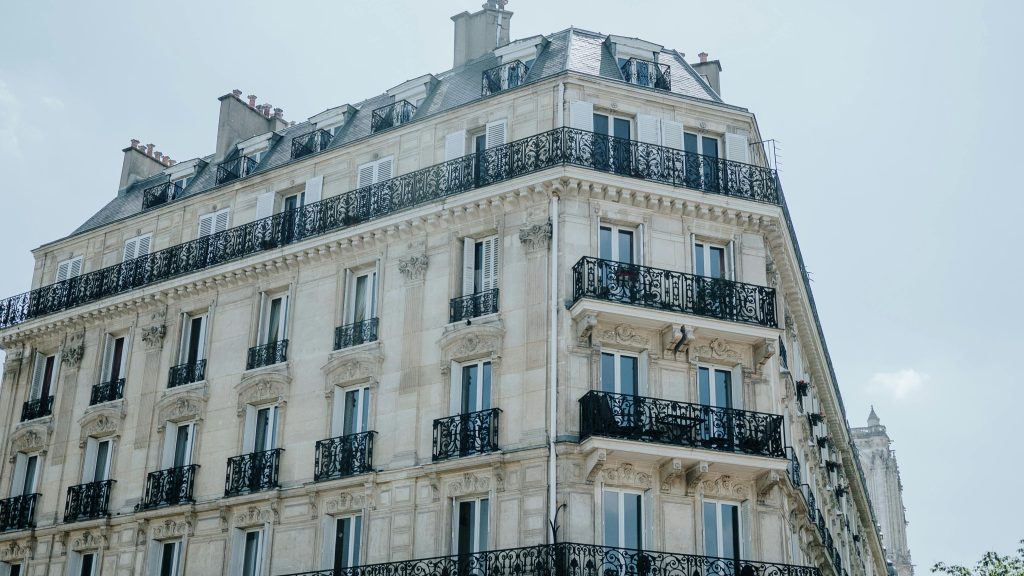 Photo d'un bel immeuble à Versailles