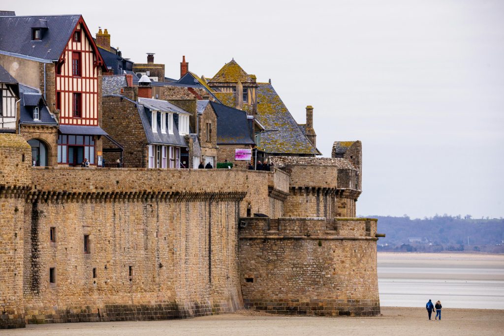 Photo montrant Saint Malo et la plage