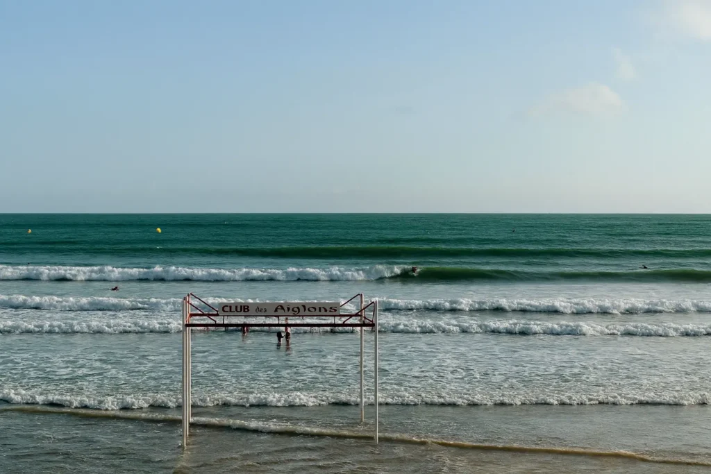 Photo de la mer et du sable en Loire
